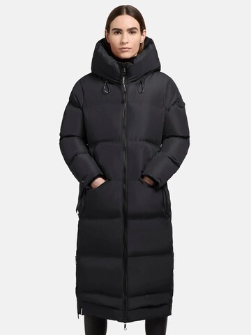 Manteau d’hiver 'Aroma-YM' khujo en noir : devant