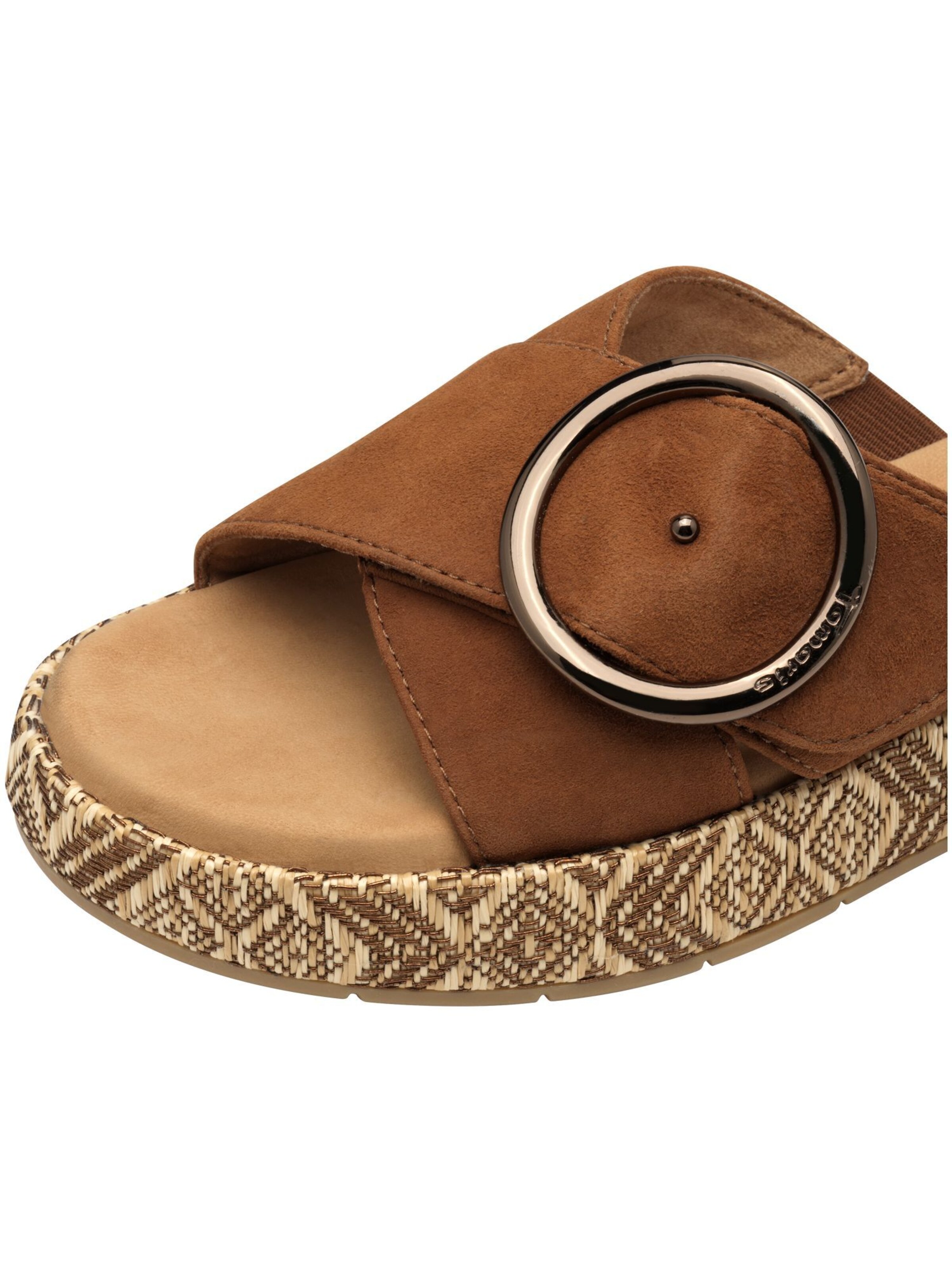 Mule Tamaris en marron