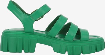 Mule 'Tarla' Palado en vert