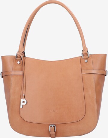 Picard Shopper 'Bergamo' in Brown: front