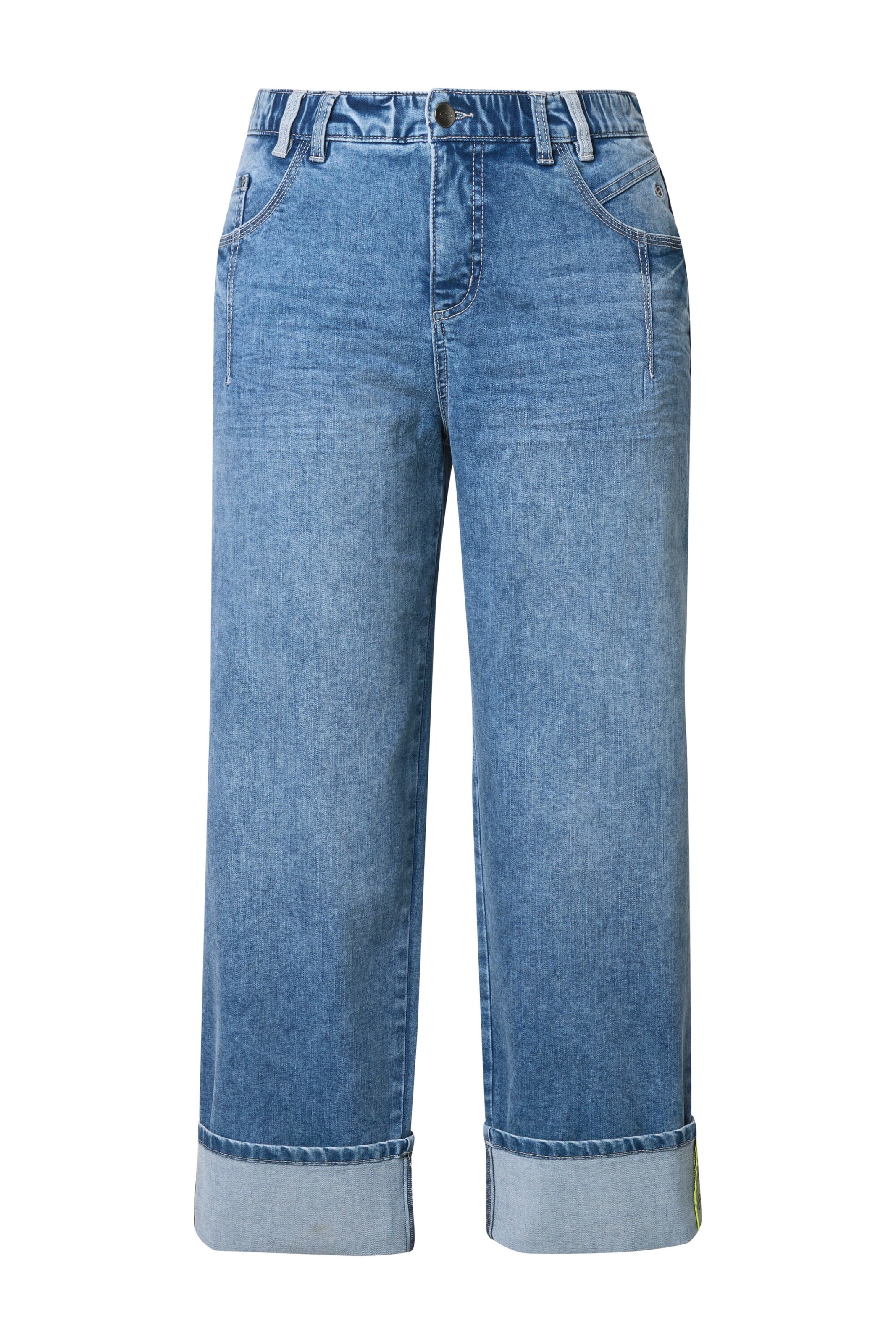 LAURASØN Regular Jeans in Blauw: voorkant