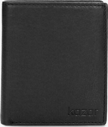 Kazar Wallet in Black: front