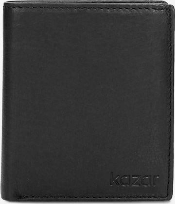 Kazar Wallet in Black: front