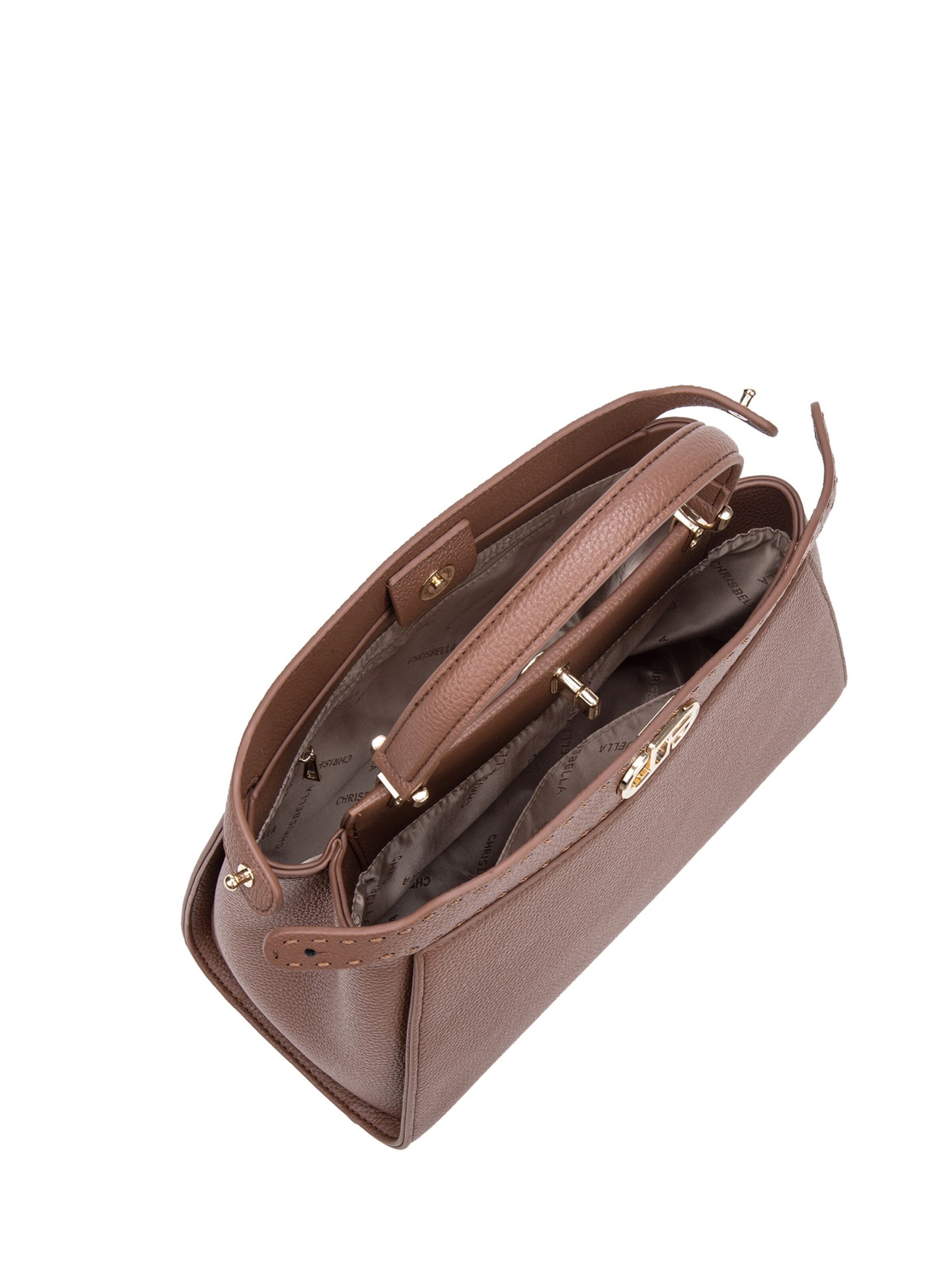 Chrisbella Handbag in Brown