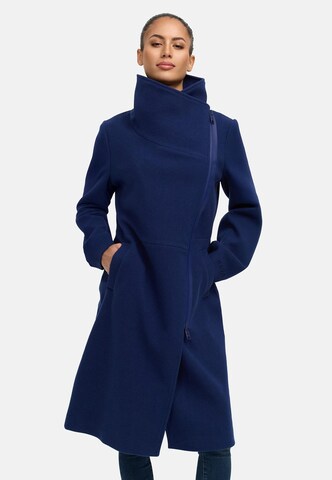 Cappotto di mezza stagione 'Samtrose' di NAVAHOO in blu: frontale