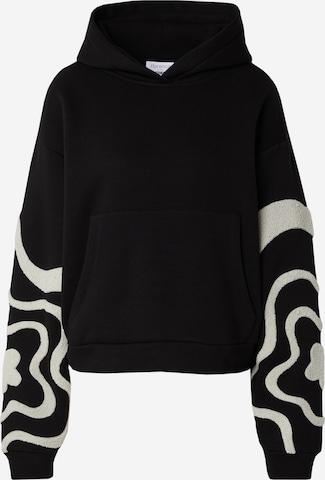 florence by mills exclusive for ABOUT YOU Суичър в черно: отпред