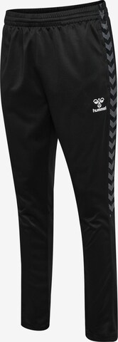 Hummel Tapered Workout Pants in Black