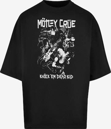 Merchcode Shirt 'Motley Crue - Knock Em Dead' in Zwart: voorkant