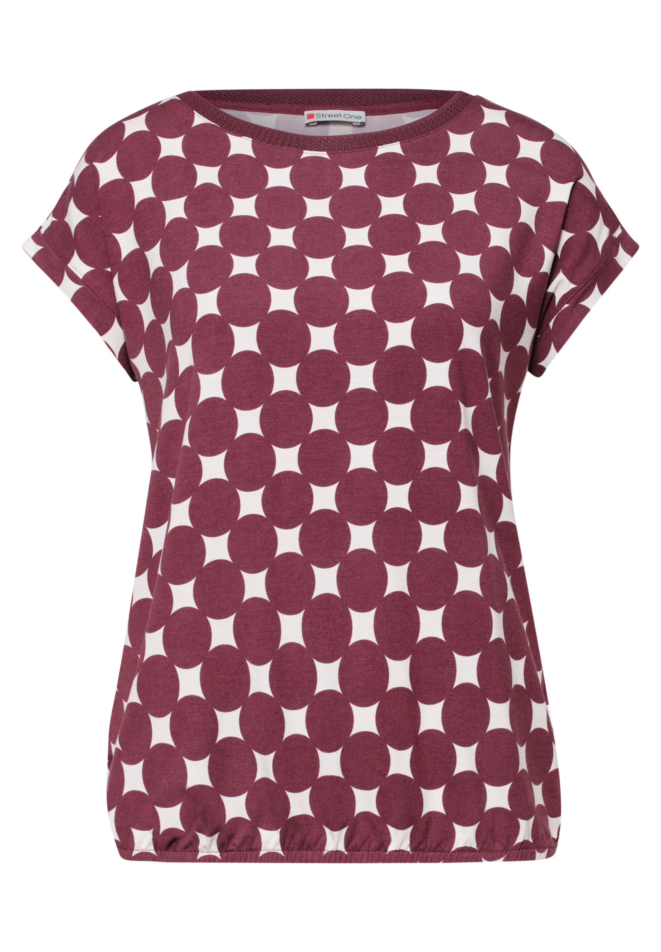 STREET ONE Shirt in Red: front