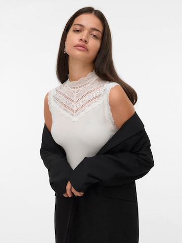 VERO MODA Top 'VMSkye' in White: front
