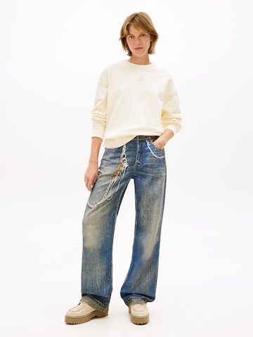 Tommy Jeans Sweatshirt in Gelb