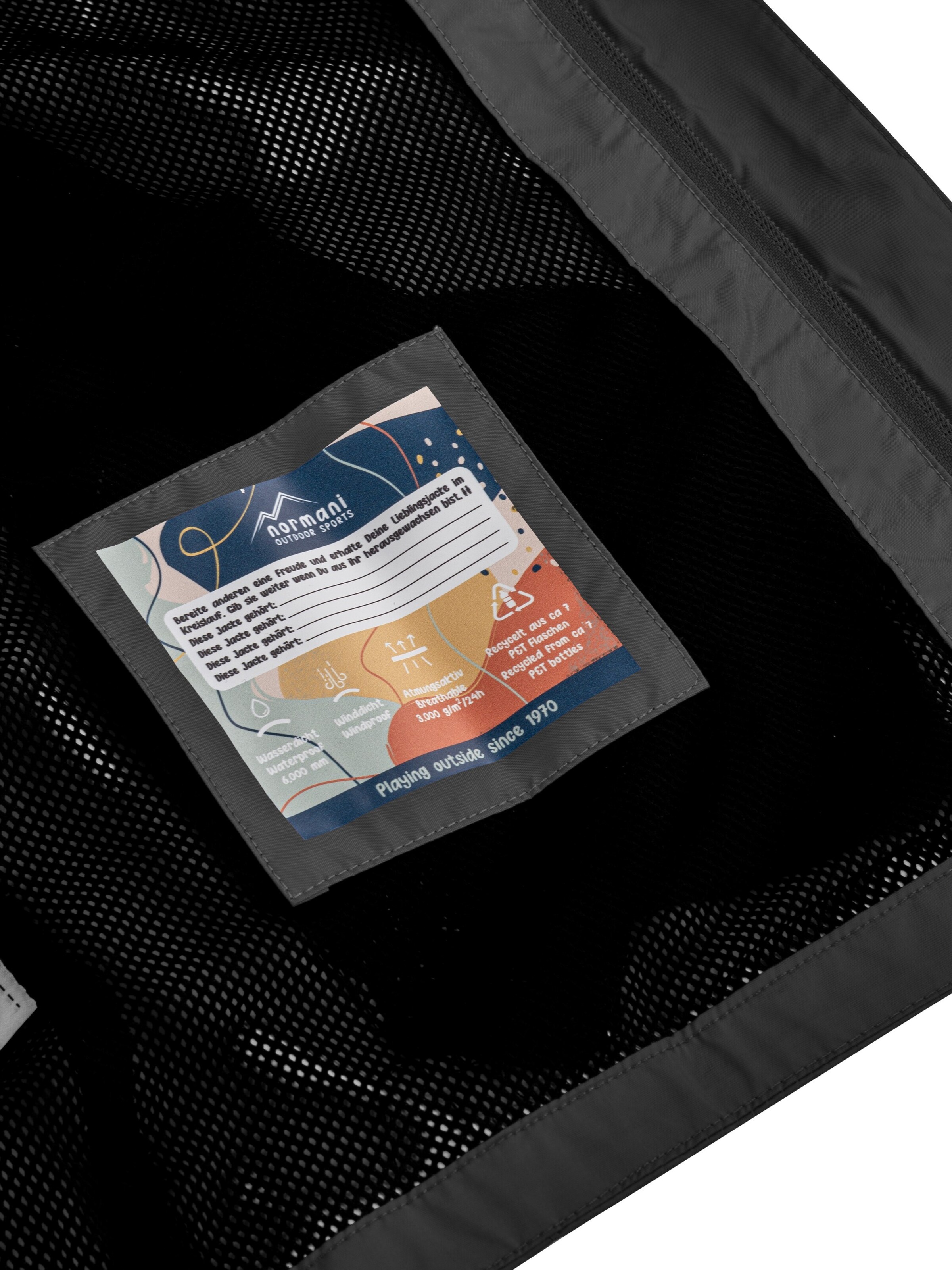 normani Outdoor jacket in Black