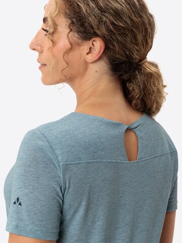VAUDE Functioneel shirt 'Skomer II' in Blauw