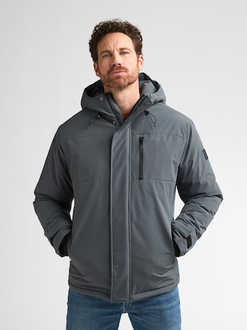 Petrol Industries Winter jacket in Green: front