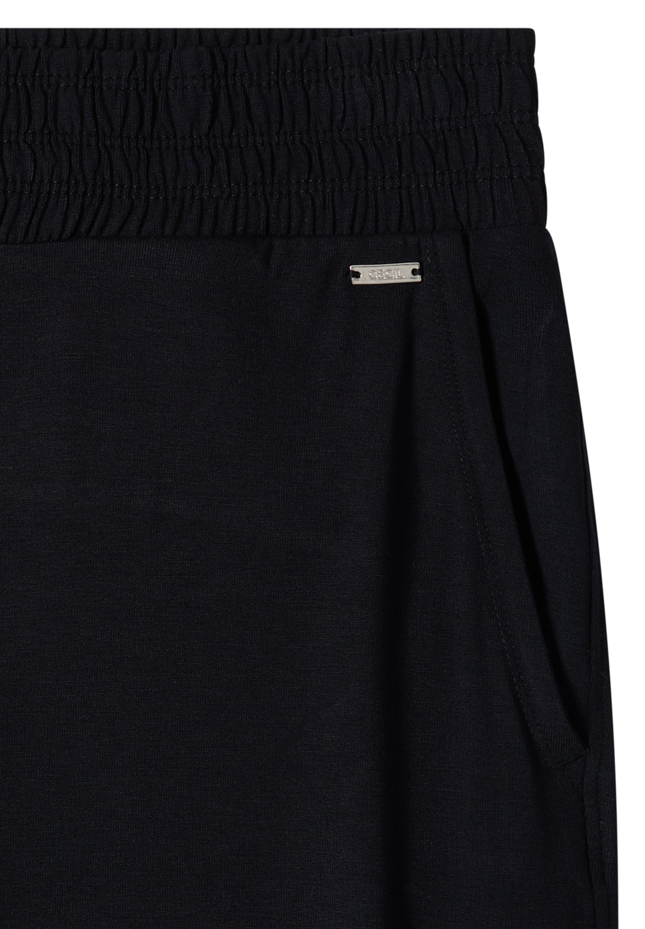 CECIL Wide Leg Hose in Schwarz