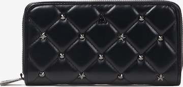 Portamonete 'Fleur' di L'Atelier Du Sac in nero: frontale