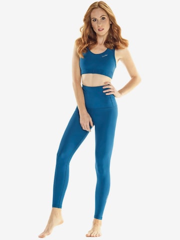 Winshape Skinny Sportovní kalhoty 'HWL112C' – modrá