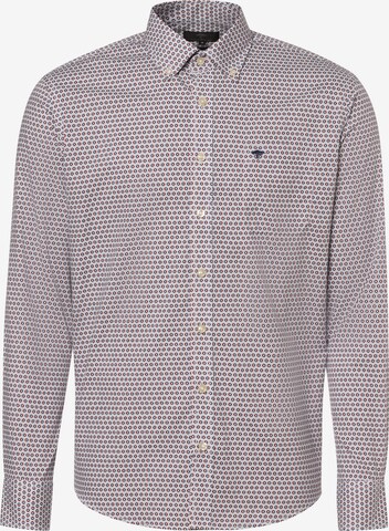 FYNCH-HATTON Button Up Shirt in Blue: front