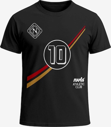 Neverless Shirt 'Number 10' in Black: front