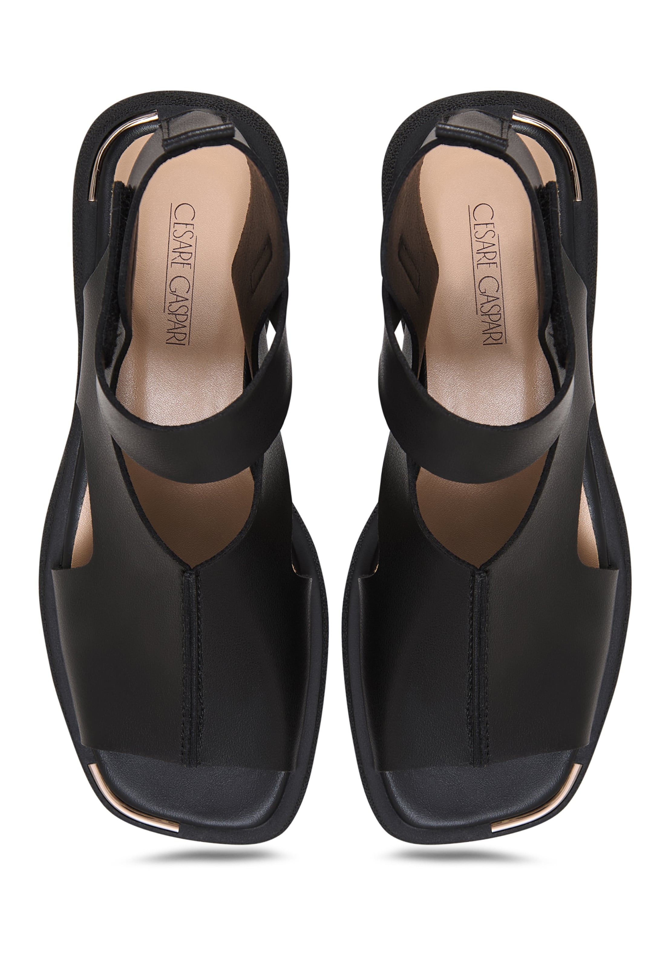 CESARE GASPARI - Sandalias en negro