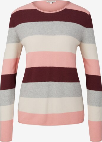 Pullover di TOM TAILOR in rosa: frontale