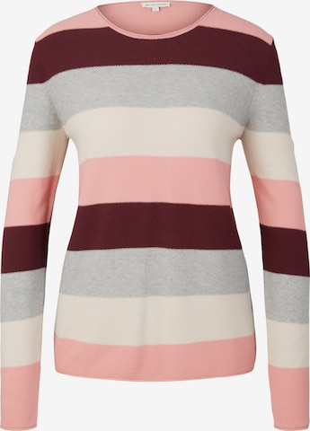 Pull-over TOM TAILOR en rose : devant