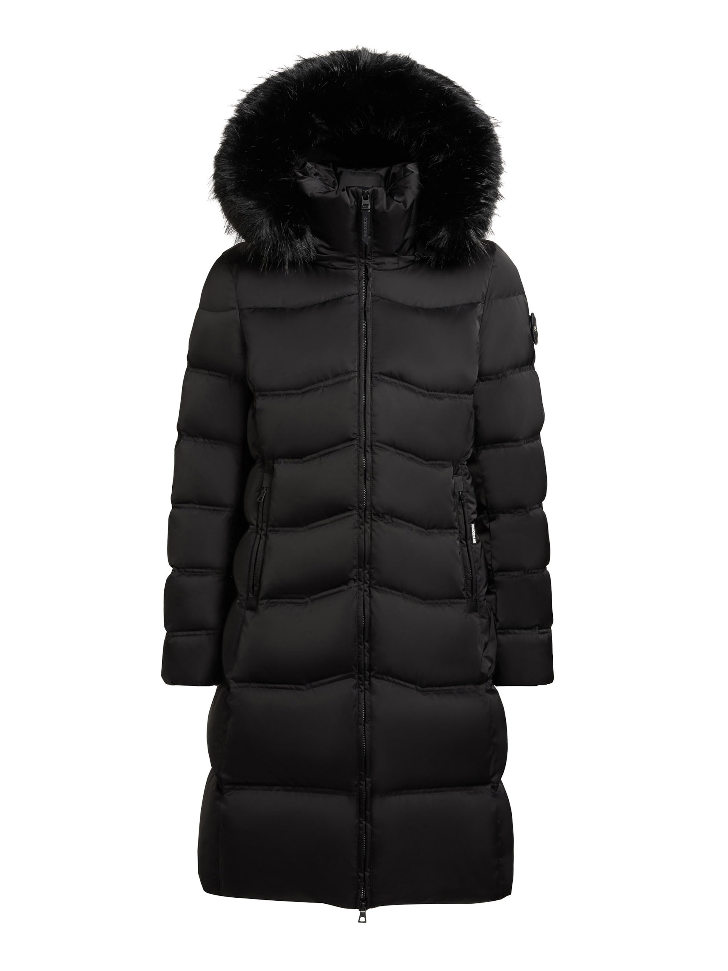 khujo Vinterkappa 'Akkie' i svart: framsida