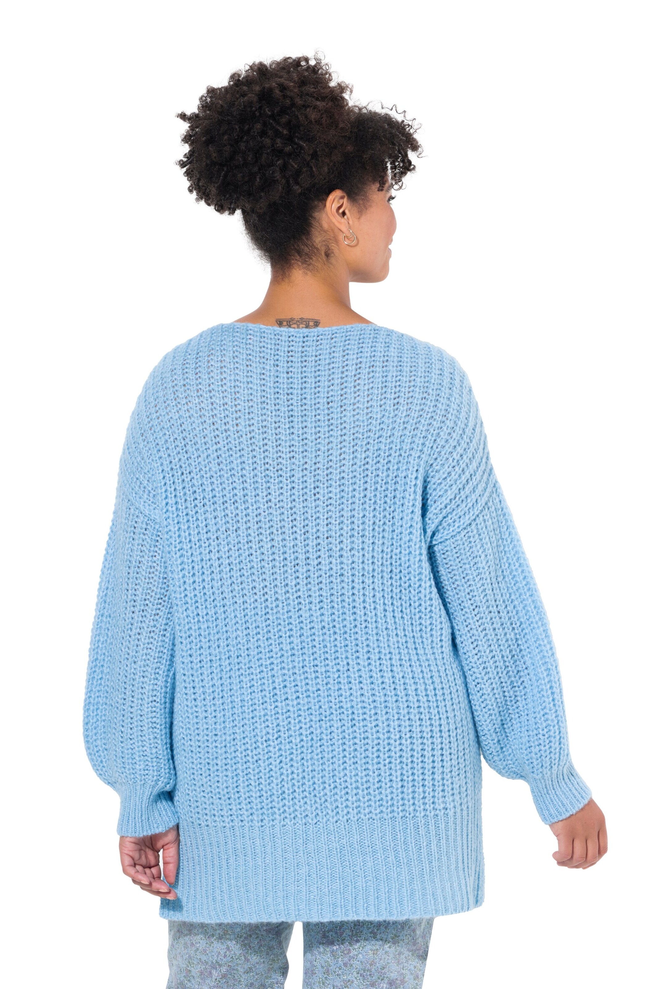 Janet & Joyce Sweater in Blue