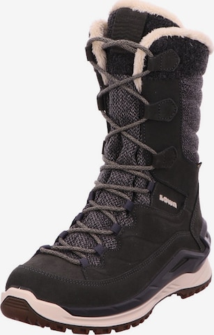 LOWA Lace-Up Boots 'Barina Evo' in Grey: front