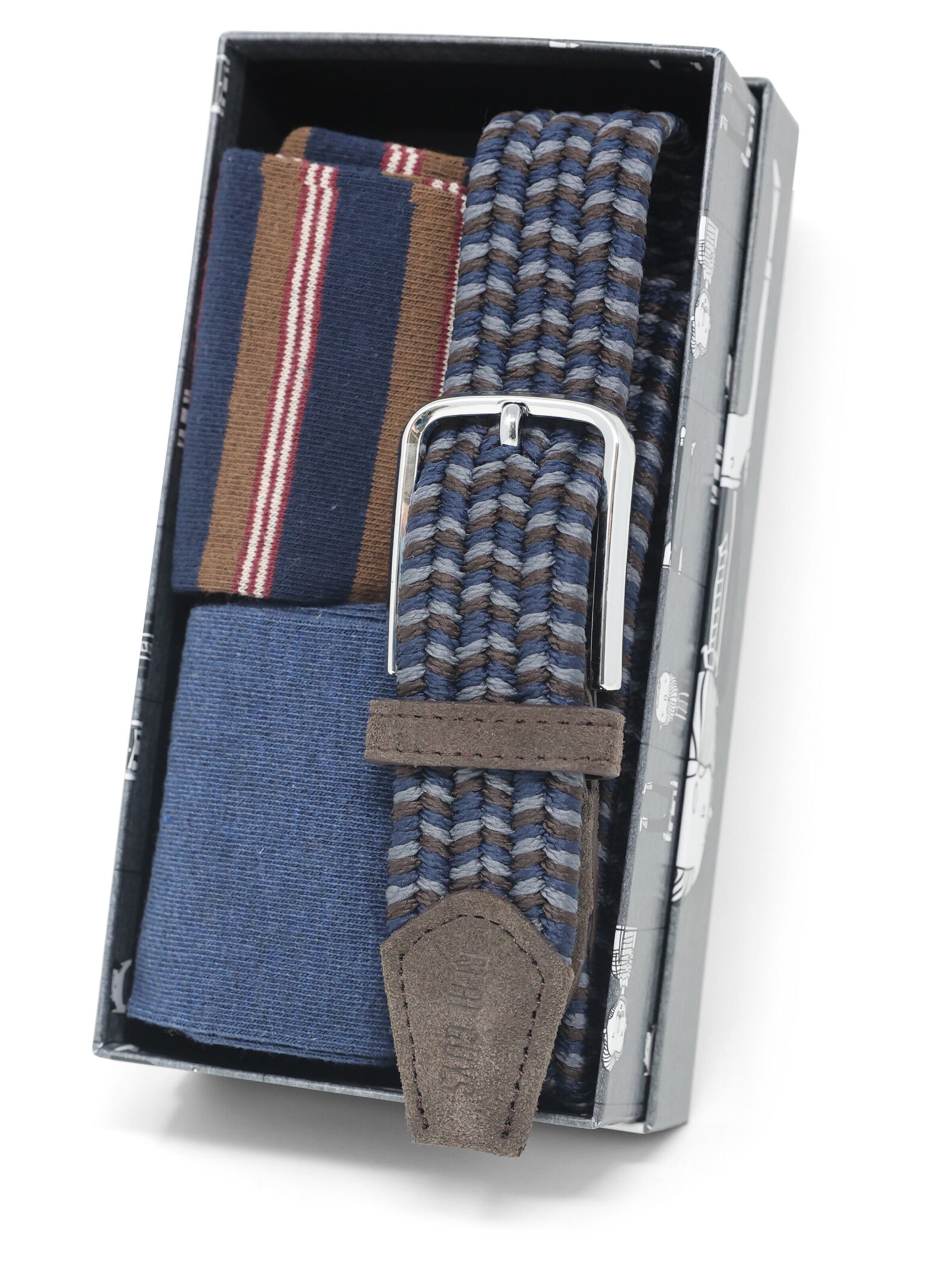 Chaussettes Real Guys en mélange de couleurs : devant