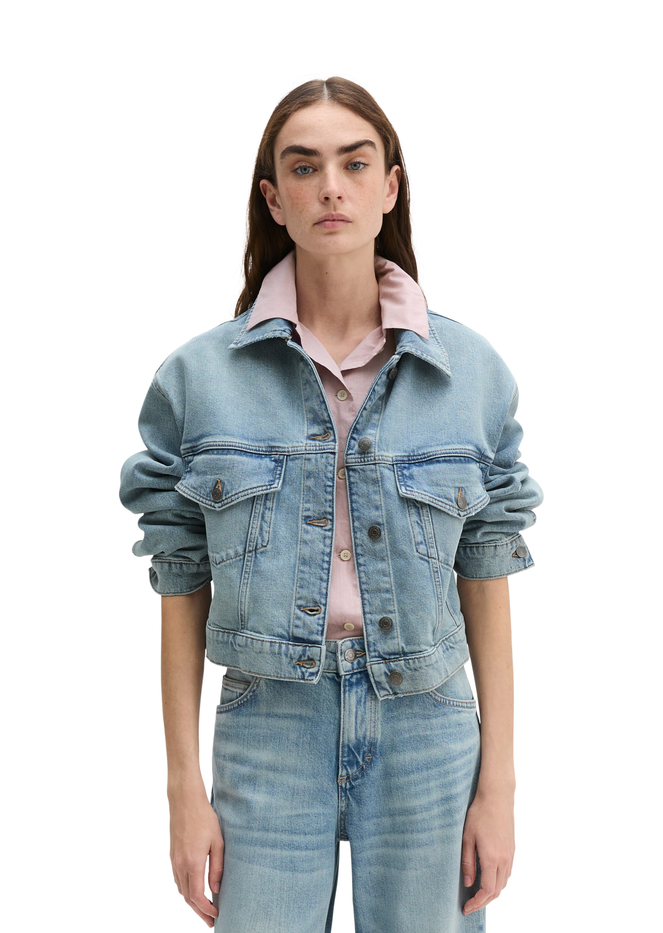 Marc O'Polo Jacke in Blau: Vorderseite