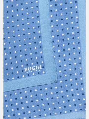 Boggi Milano Pocket Square in Blue