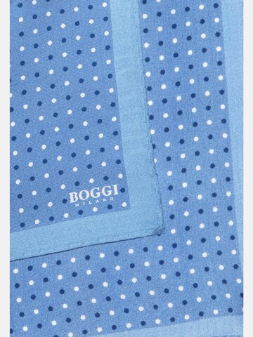 Boggi Milano Einstecktuch in Blau