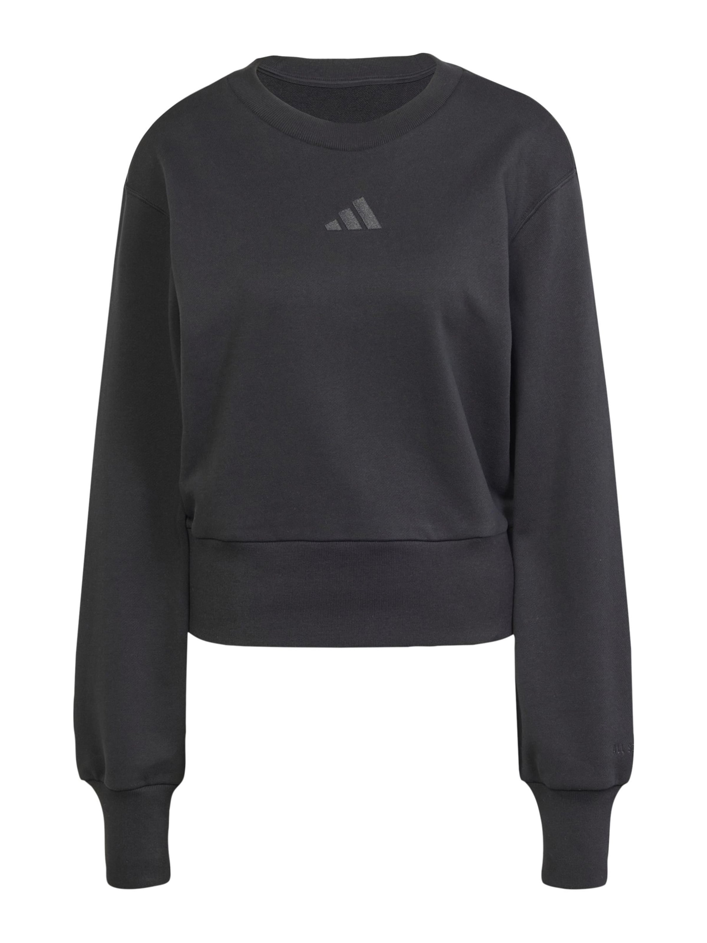 Felpa sportiva 'ALL SZN' di ADIDAS SPORTSWEAR in nero: frontale