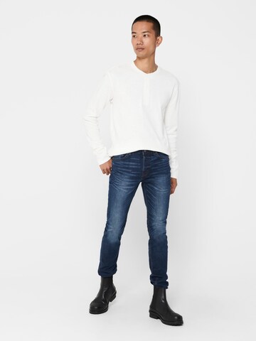 Only & Sons Slimfit Jeans in Blau