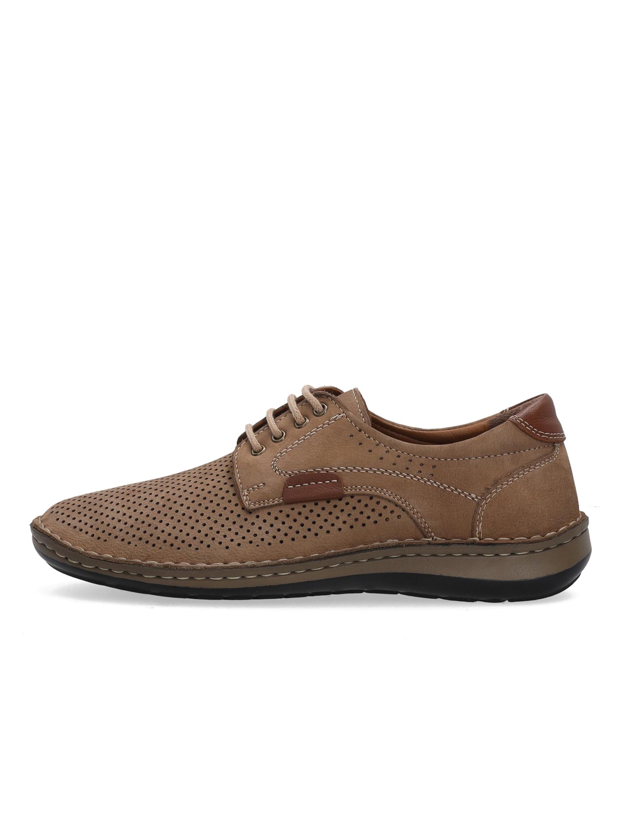 VENEZIA Schnürschuh‌ in Braun: Vorderseite