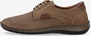 VENEZIA Schnürschuh in Braun: Vorderseite
