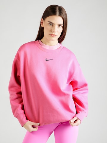 Nike Sportswear Sweatshirt 'PHOENIX' in Pink: predná strana