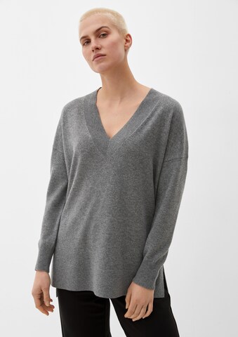 s.Oliver Pullover in Grau: predná strana