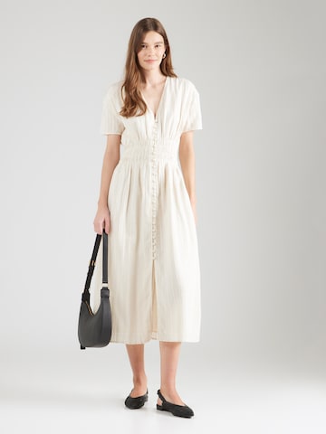 sessun Blousejurk in Beige: voorkant