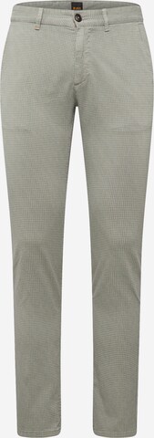 BOSS Liibuv Chino-püksid, värv hall: eest vaates