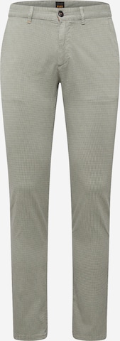 Slimfit Pantaloni chino di BOSS Orange in grigio: frontale