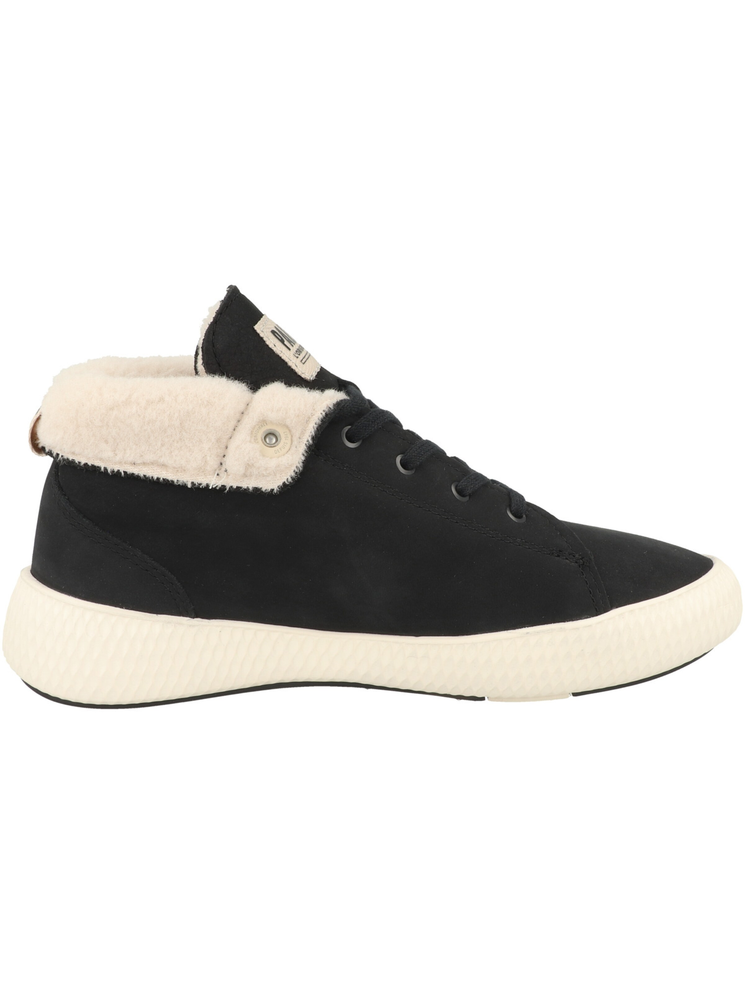 Palladium - Sapatilhas altas 'Pallanova' em preto