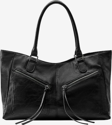 Pull&Bear Shopper - Čierna: predná strana