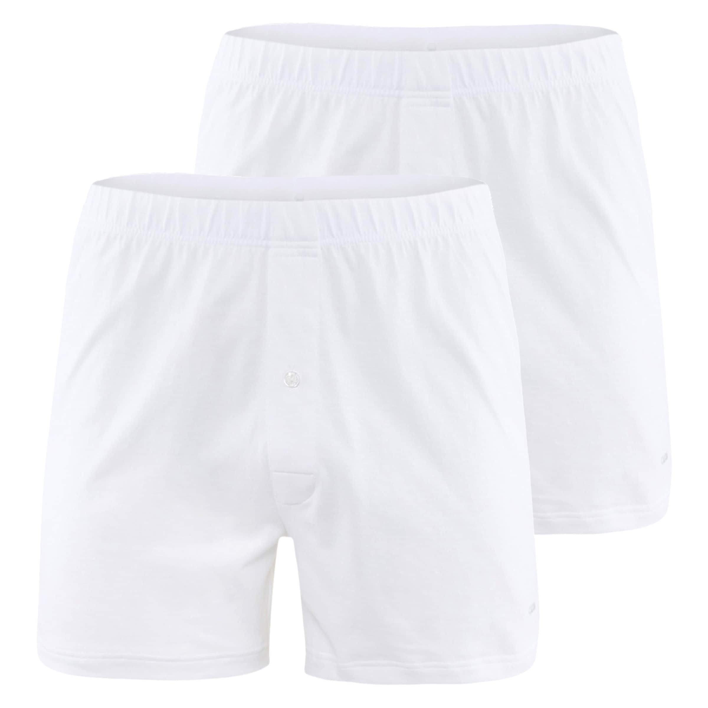 Boxer di CALIDA in bianco: frontale