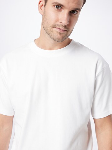 !Solid T-shirt 'Danton' i vit