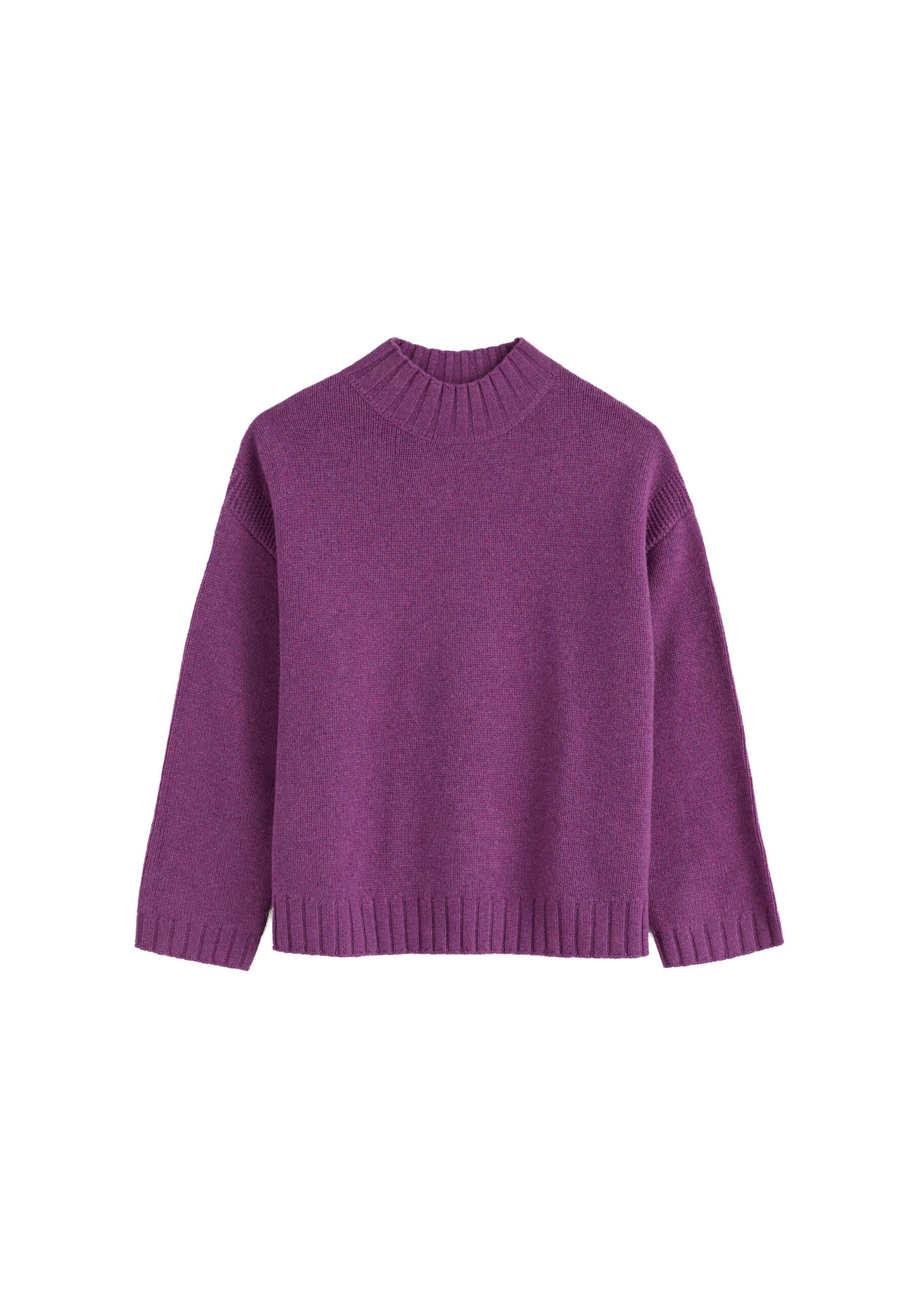 Pull-over Seasalt Cornwall en violet : devant