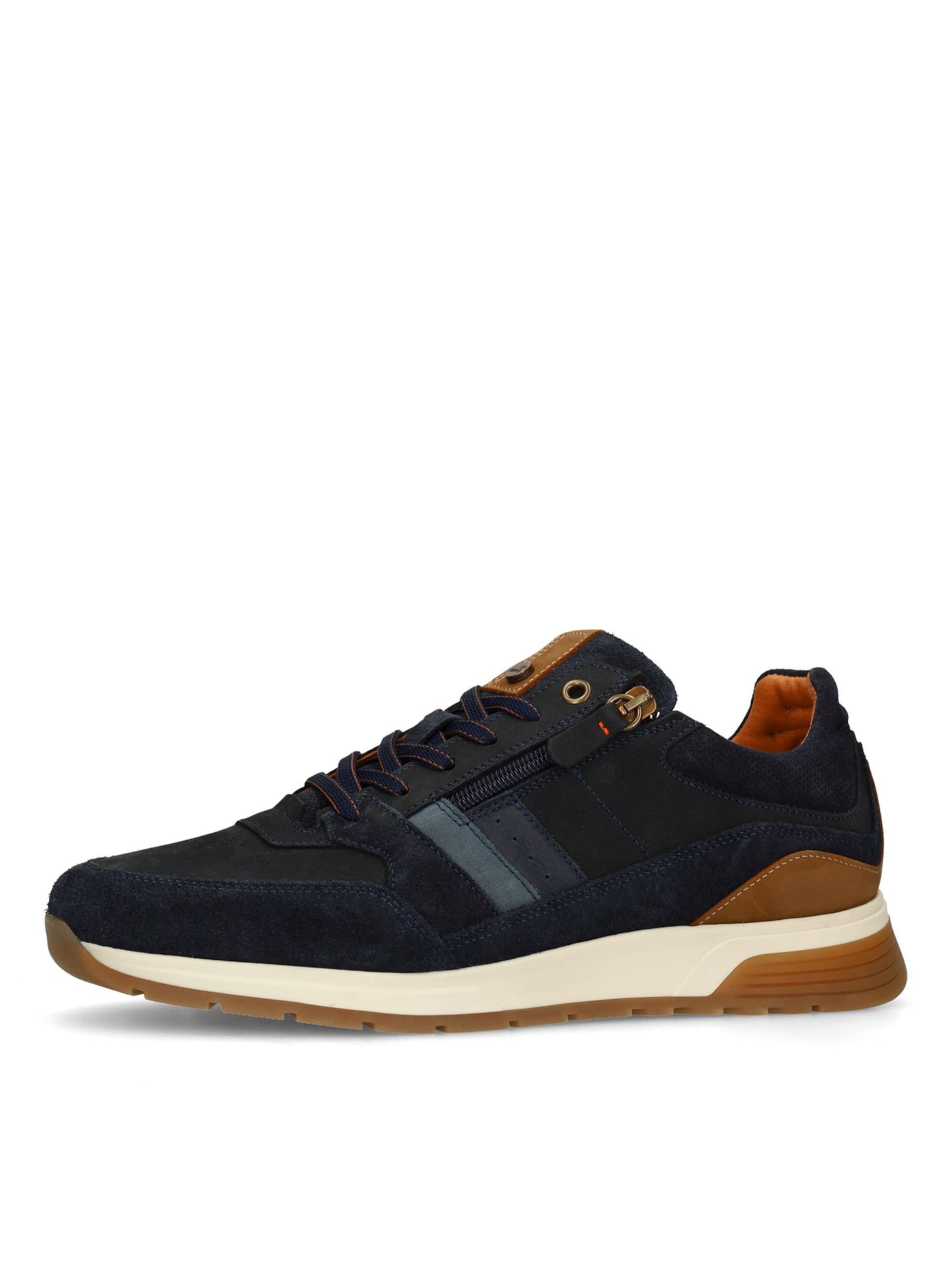 Baskets basses no stress en bleu : devant