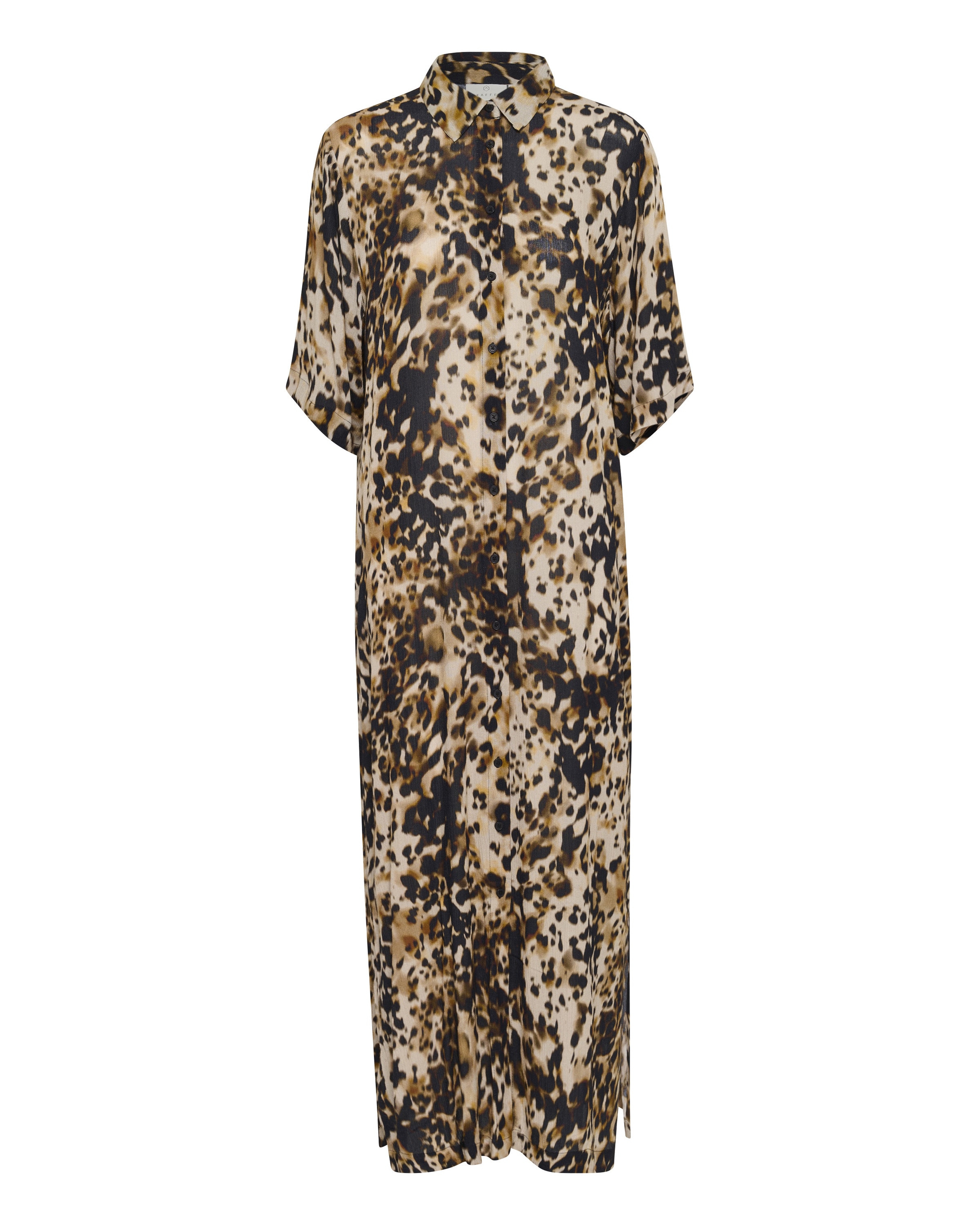 Kaffe Kleid 'KAthora Amber' in Braun: Vorderseite