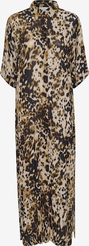 Kaffe Kleid 'KAthora Amber' in Braun: Vorderseite